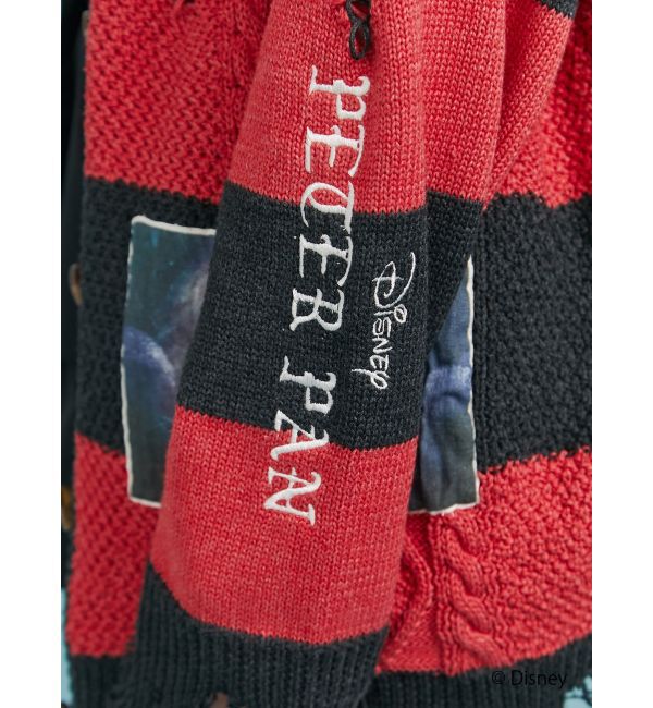 jouetie「【ディズニーコレクション】ダメージルーズニットカーデ」|カーディガン|