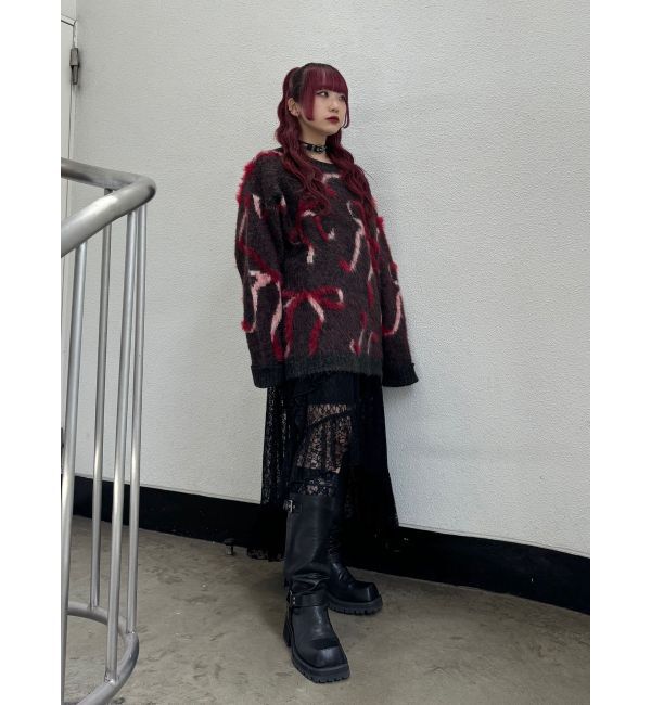 jouetie「イレギュラーフリルレーススカート」|スカート|