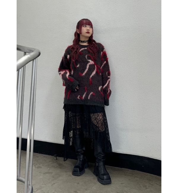 jouetie「イレギュラーフリルレーススカート」|スカート|