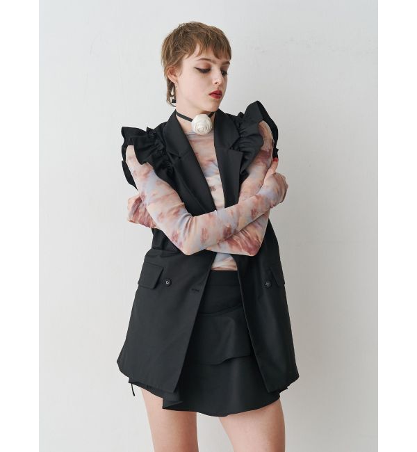 jouetie「フリルジレミニワンピース【セットアップ対応】」|ワンピース|