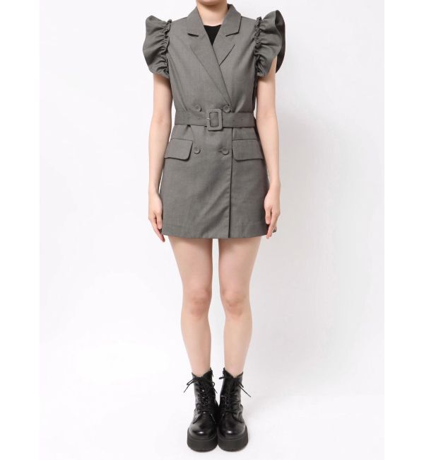 jouetie「フリルジレミニワンピース【セットアップ対応】」|ワンピース|