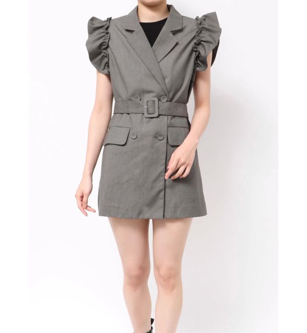 jouetie「フリルジレミニワンピース【セットアップ対応】」|ワンピース|