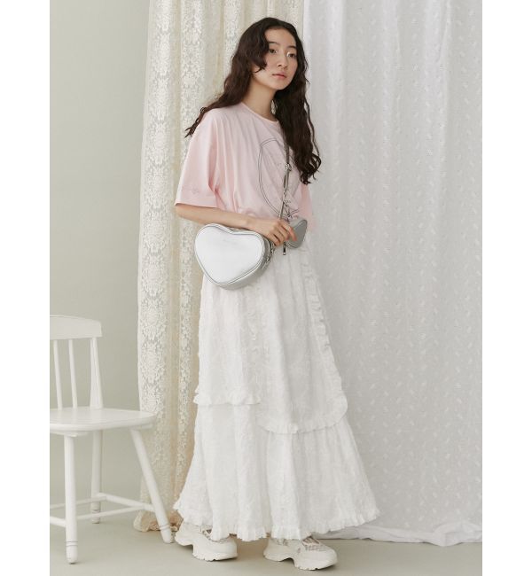 merry jenny「レースギャザースカート」|スカート|