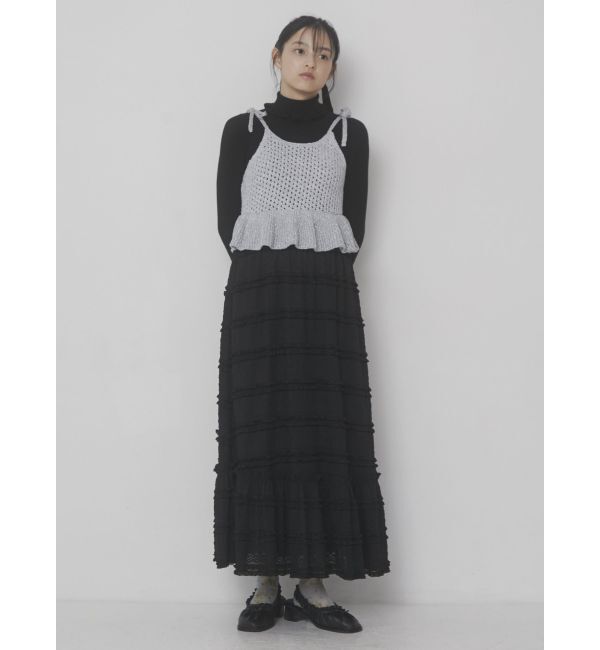 merry jenny「レースギャザースカート」|スカート|