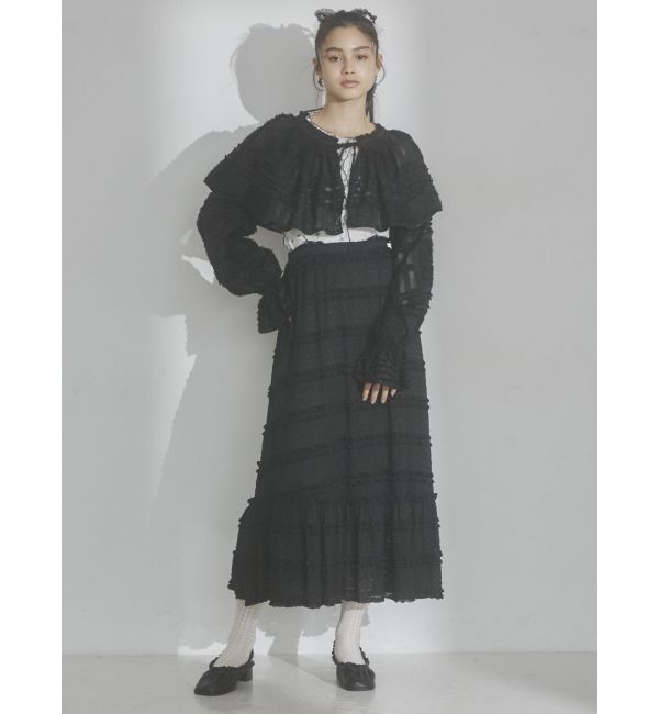 merry jenny「レースギャザースカート」|スカート|