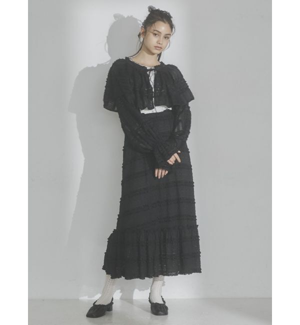 merry jenny「レースギャザースカート」|スカート|