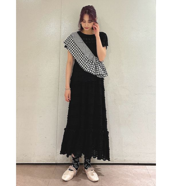 merry jenny「レースギャザースカート」|スカート|