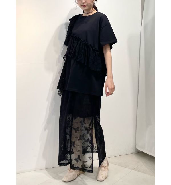 merry jenny「Butterflyレースレイヤードスカート」|スカート|