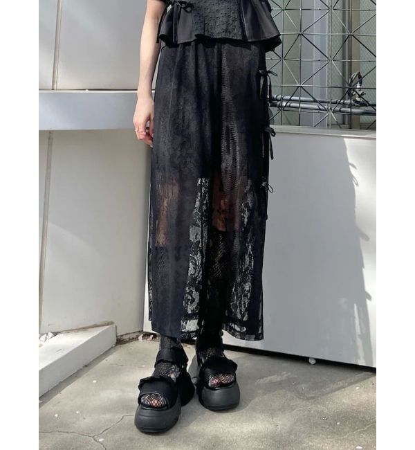 merry jenny「Butterflyレースレイヤードスカート」|スカート|