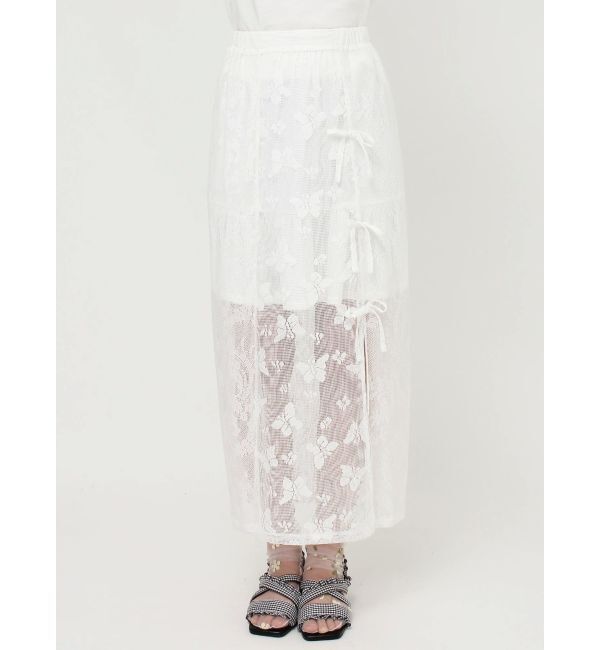 merry jenny「Butterflyレースレイヤードスカート」|スカート|