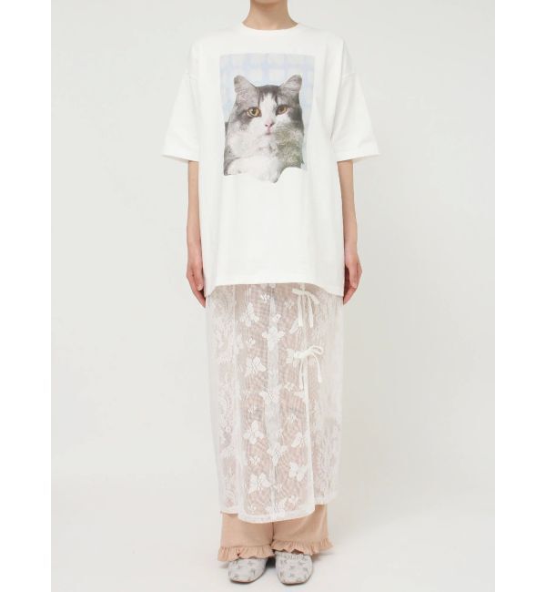 merry jenny「Butterflyレースレイヤードスカート」|スカート|