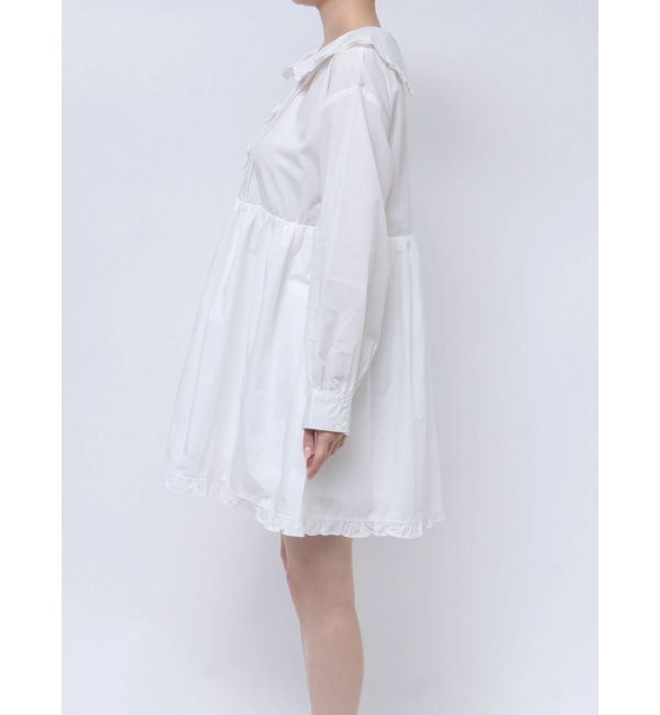 merry jenny「ピンタックリボンミニワンピース」|ワンピース|