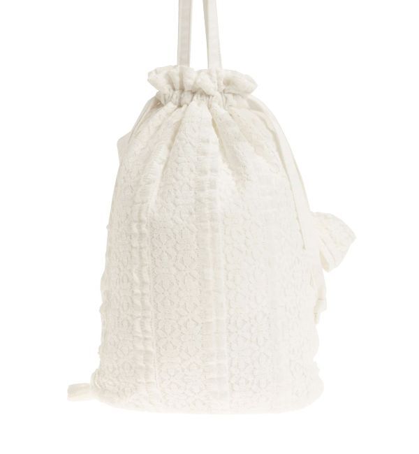 merry jenny「りぼんのレーストートバッグ」|トートバッグ|