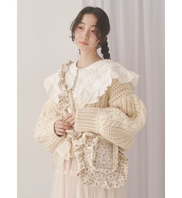 merry jenny「お花のぬいぐるみショルダーバッグ」|ショルダー・メッセンジャー|