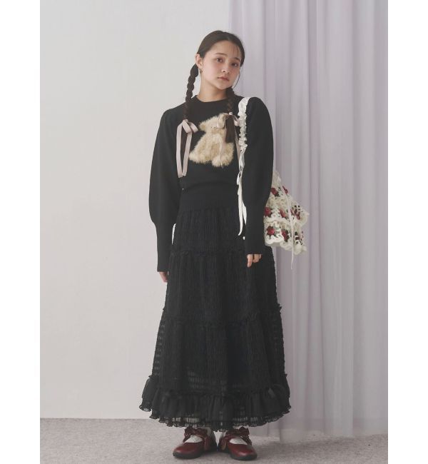 merry jenny「ribbonメリージェーン」|パンプス|