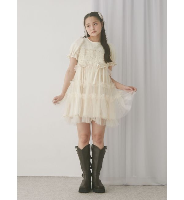 merry jenny「sweet ribbonウェスタンブーツ」|ロングブーツ|