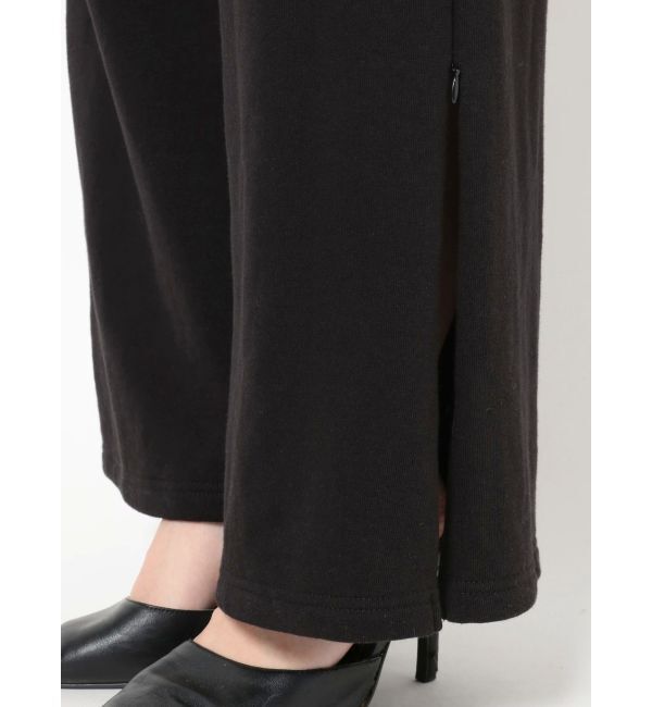 GYDA「【セットアップ着用可】HEM ZIP スウェット ワイドパンツ」|その他|