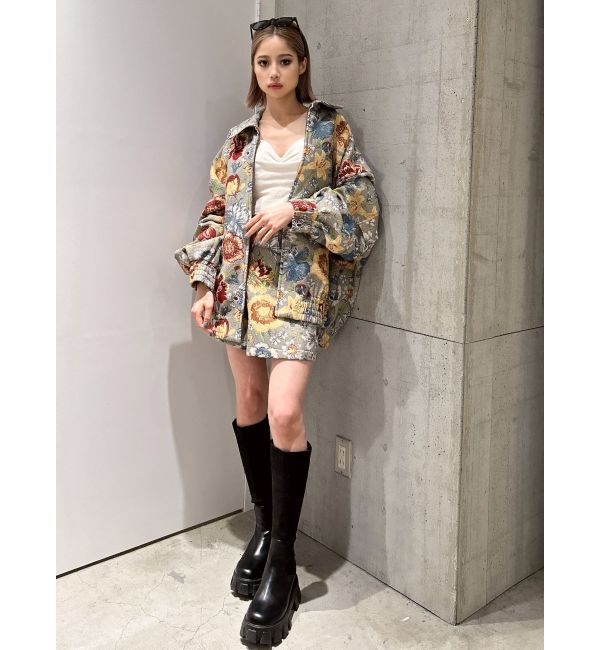 GYDA「Gobelinブルゾン【SETUP着用可】」|ブルゾン・スタジャン|