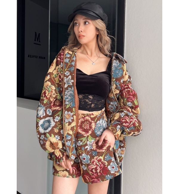 GYDA「Gobelinブルゾン【SETUP着用可】」|ブルゾン・スタジャン|