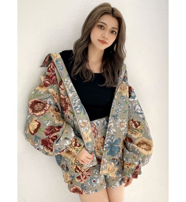 GYDA「Gobelinブルゾン【SETUP着用可】」|ブルゾン・スタジャン|