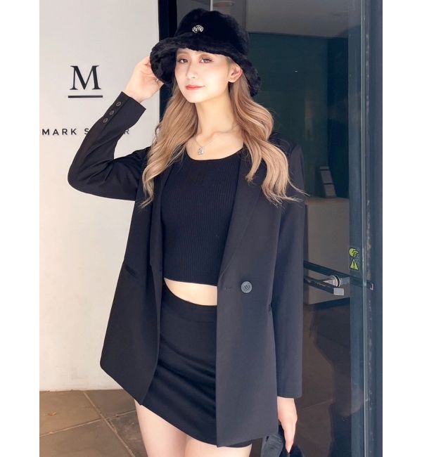 GYDA「ダブルボタンテーラードジャケット【SETUP着用可】」|その他|