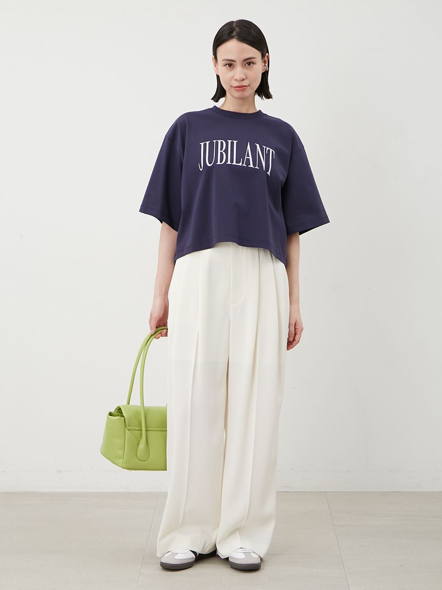 Mila Owen「【UV加工】ドライタッチペーパーバッグパンツ」|チノ|