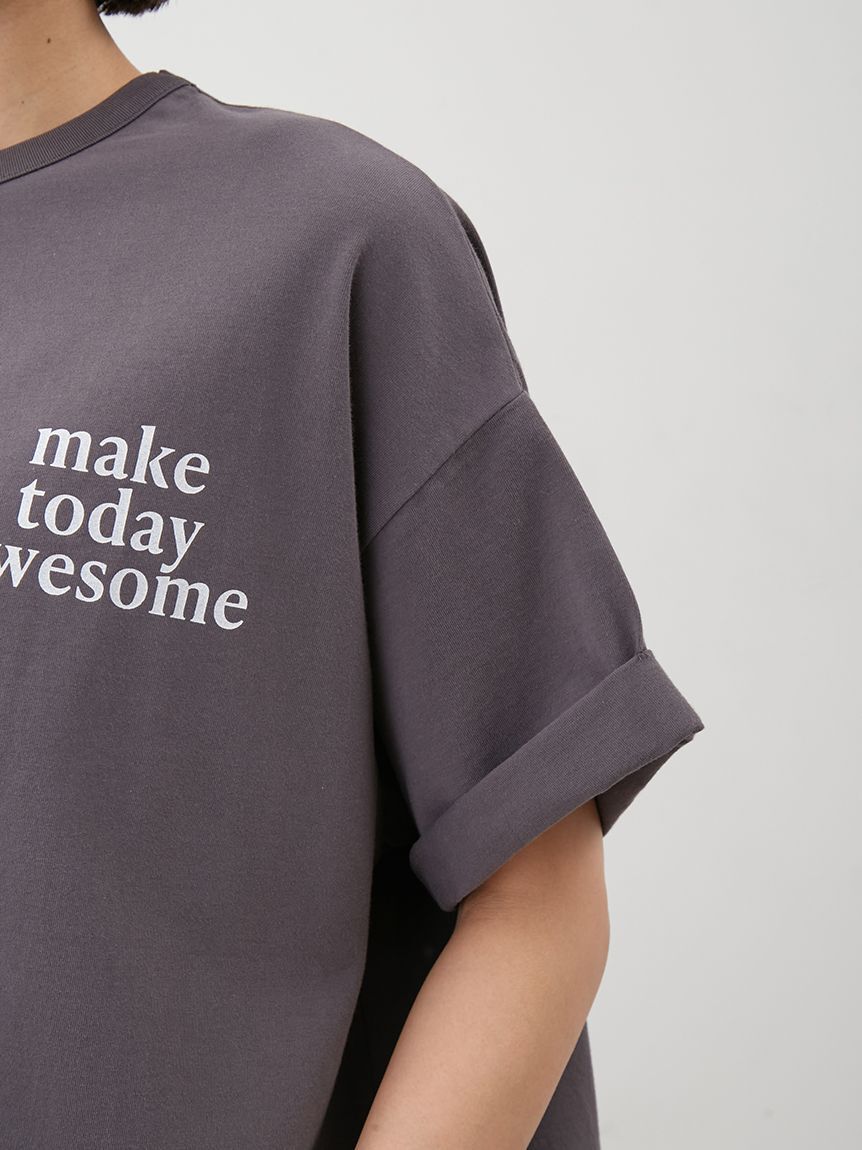 Mila Owen「短丈ワイドグラフィックTシャツ」|Tシャツ・カットソー|