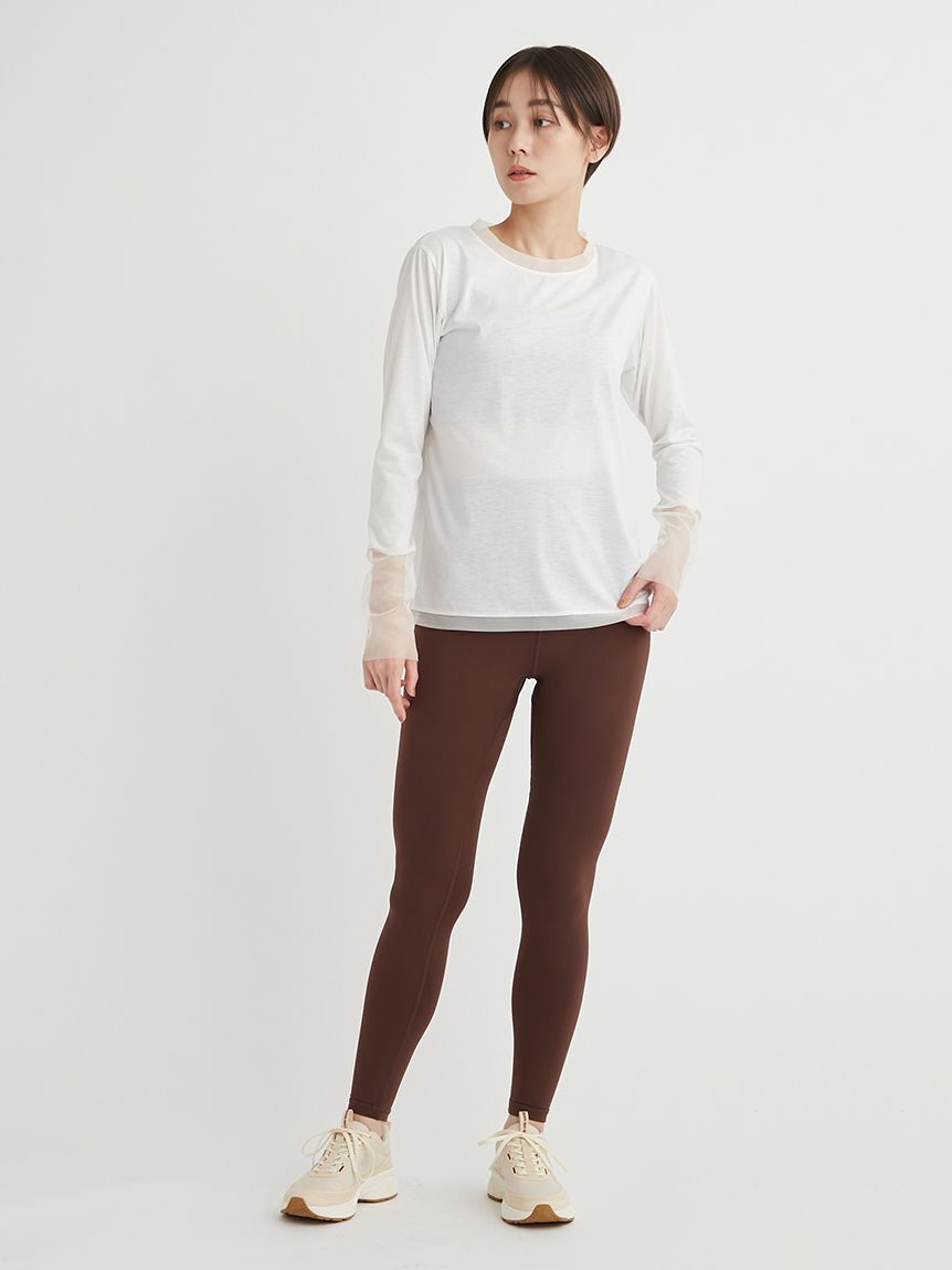 emmi yoga「サステナレッチレギンス」|その他|