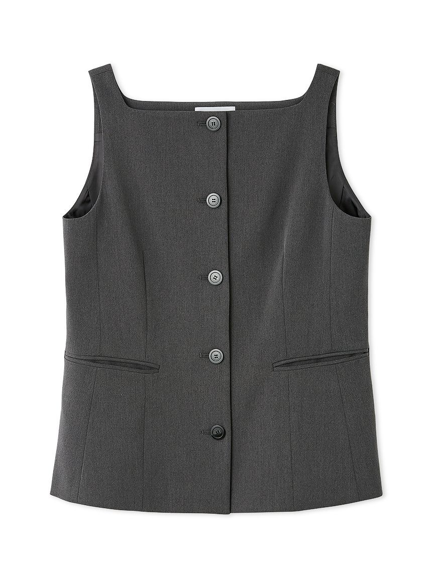 emmi atelier「【セットアップ対応】ジレトップス」|Tシャツ・カットソー|