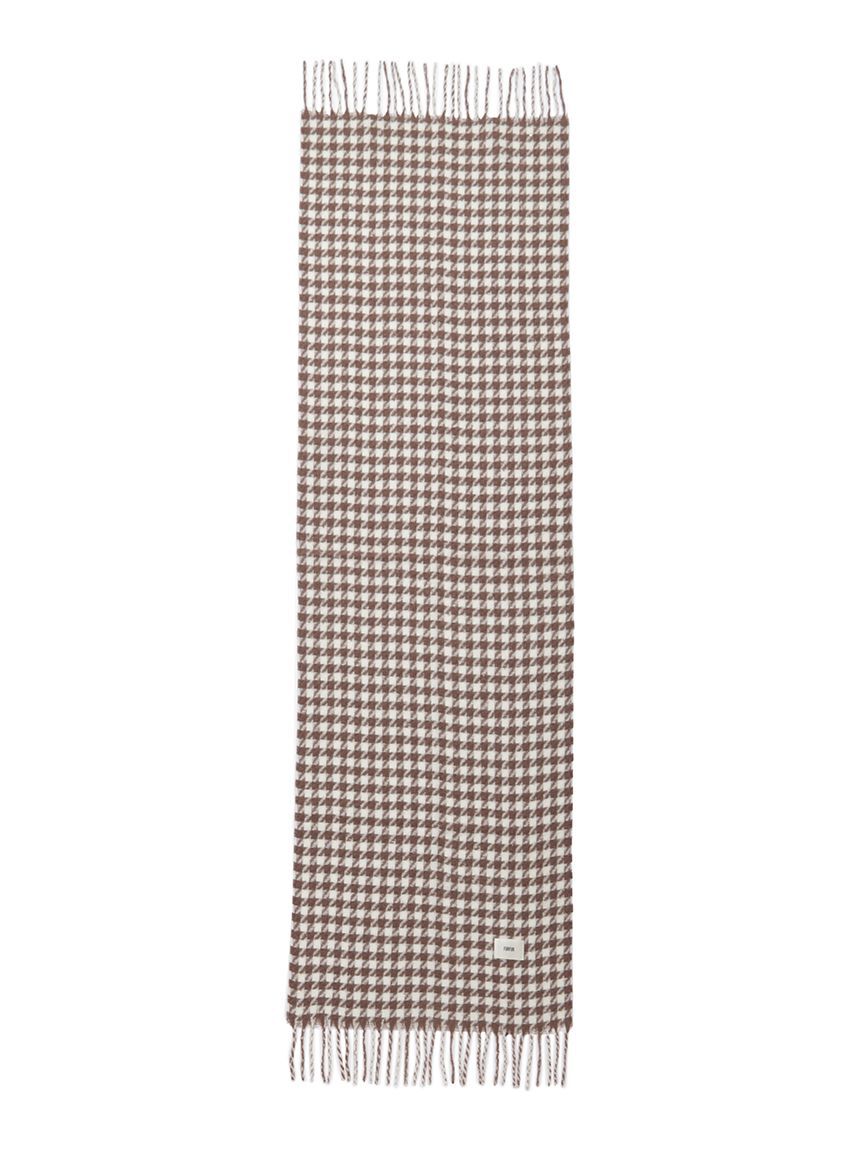 FURFUR「千鳥柄大判ストール」|マフラー|