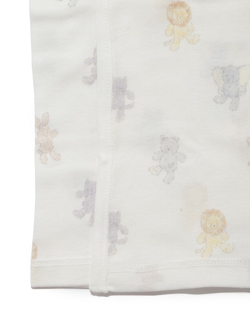 gelato pique kids&baby「【新生児】ぬいぐるみモチーフ短肌着」|その他ベビーウェア|