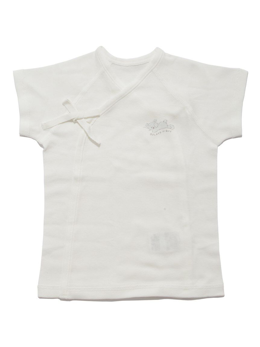 gelato pique kids&baby「【新生児】ぬいぐるみモチーフ短肌着」|その他ベビーウェア|