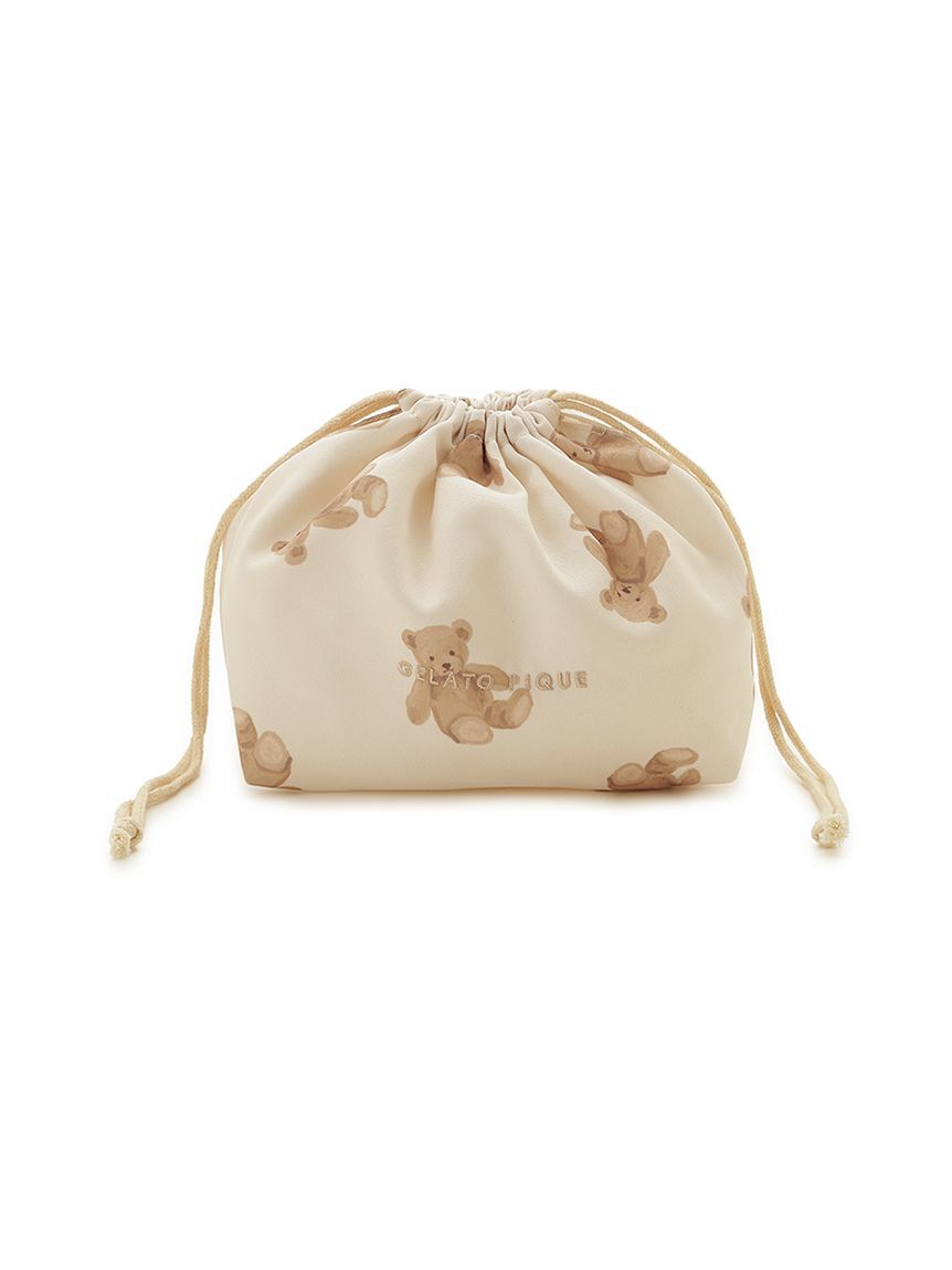 gelato pique kids&baby「【KIDS】巾着M」|ポーチ|IVR