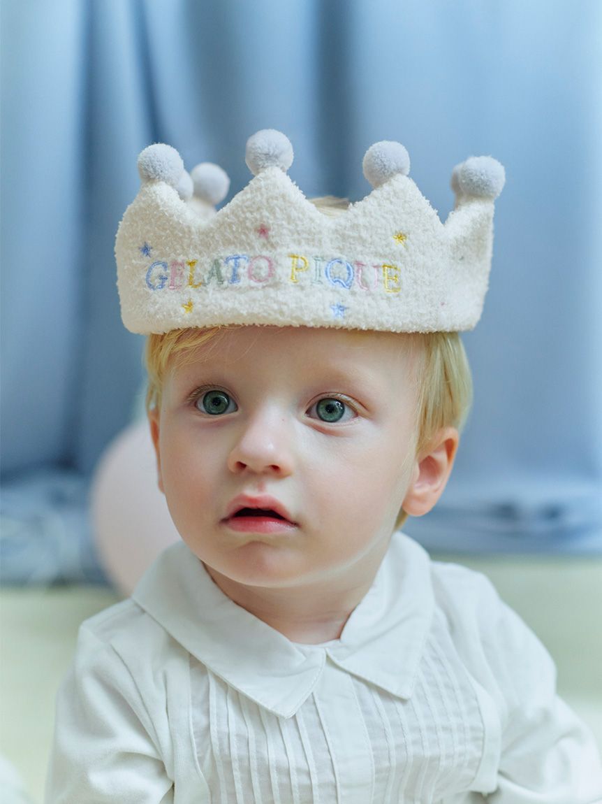 GELATO PIQUE KIDS & BABY「【BABY】エアリーモコアニバーサリークラウン」|その他ベビー用品|