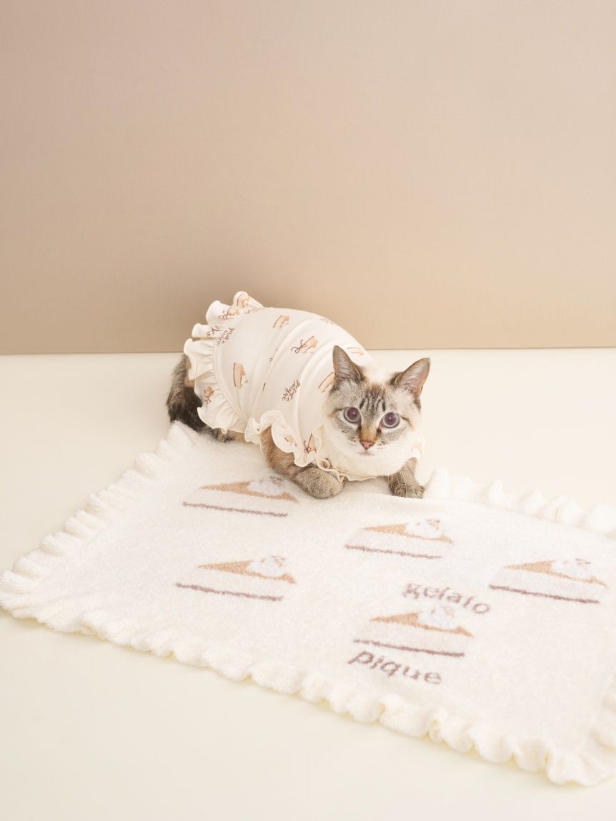  GELATO PIQUE CAT&DOG「【CAT&DOG】オータムケーキジャガードブランケット」|その他|CRM