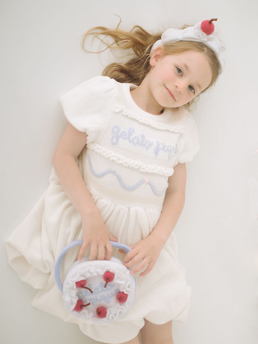 GELATO PIQUE KIDS & BABY「【KIDS】エアリーモコホイップケーキワンピース」|ワンピース|OWHT