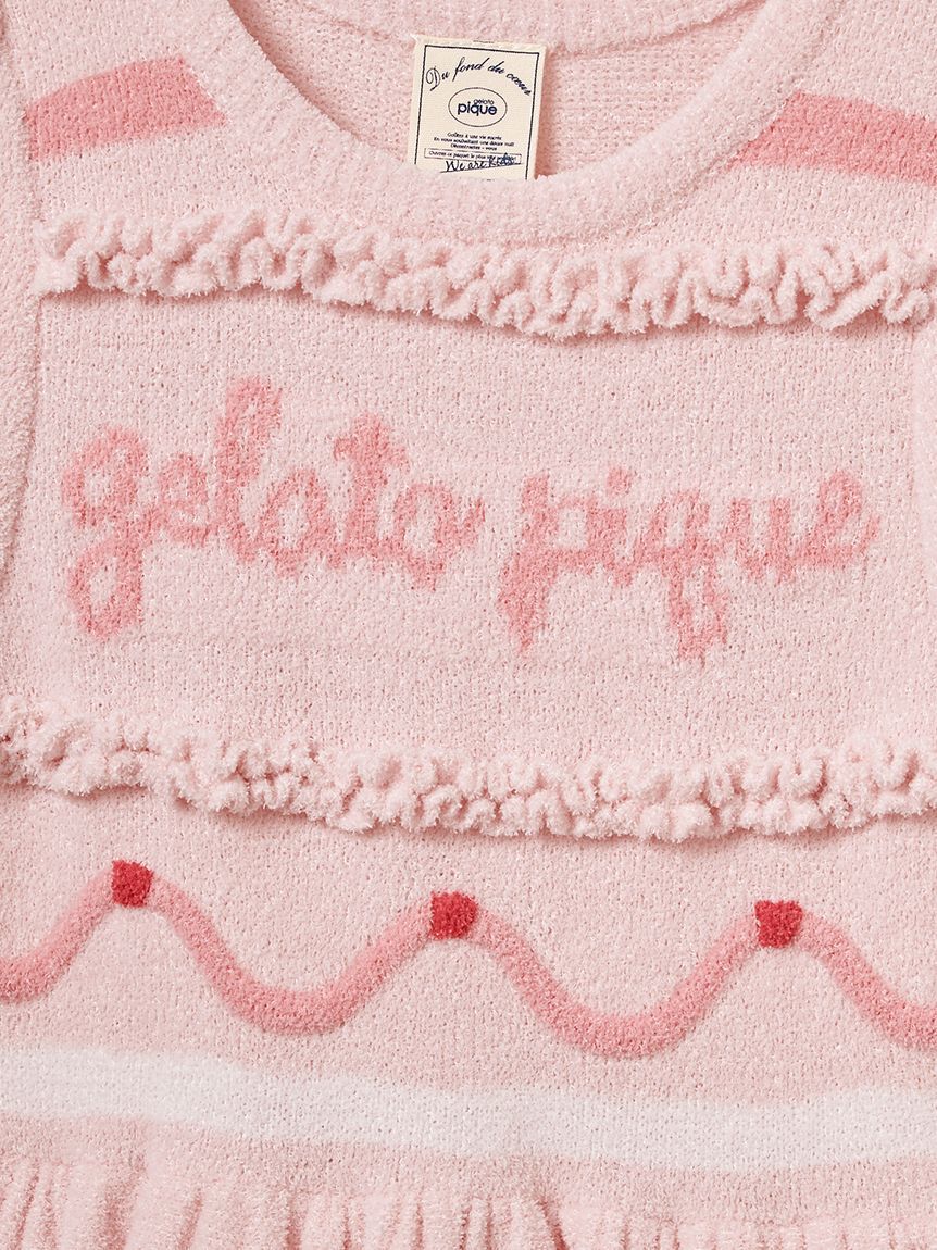 GELATO PIQUE KIDS & BABY「【KIDS】エアリーモコホイップケーキワンピース」|ワンピース|