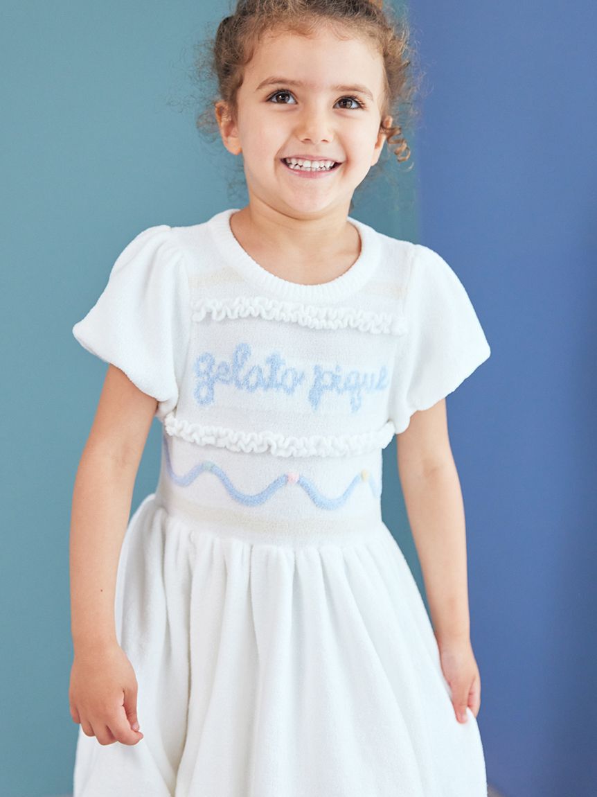 GELATO PIQUE KIDS & BABY「【KIDS】エアリーモコホイップケーキワンピース」|ワンピース|