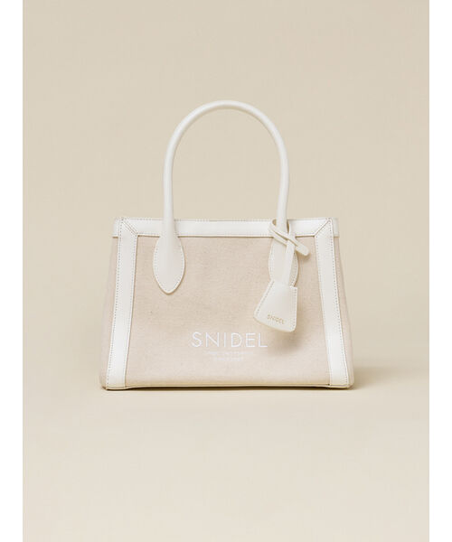 SNIDEL「キャンバスロゴバッグ」|ハンドバッグ|IVR
