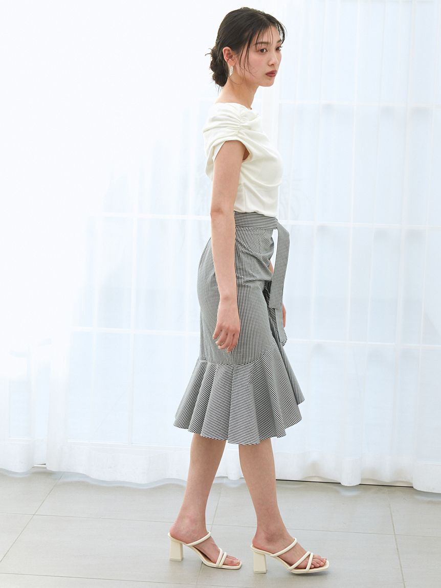 SNIDEL「ルーズネックカットプルオーバー」|Tシャツ・カットソー|