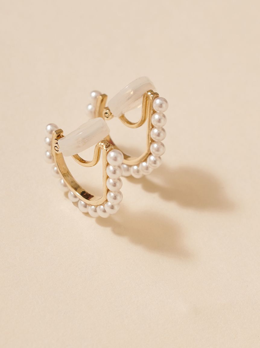 SNIDEL「パールバリエイヤリング」|イヤリング|