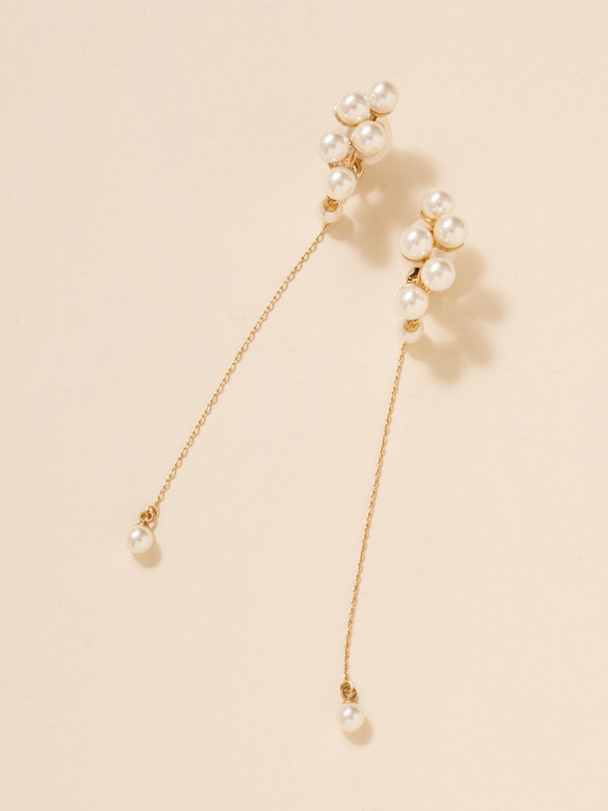 SNIDEL「パールバリエイヤリング」|イヤリング|B