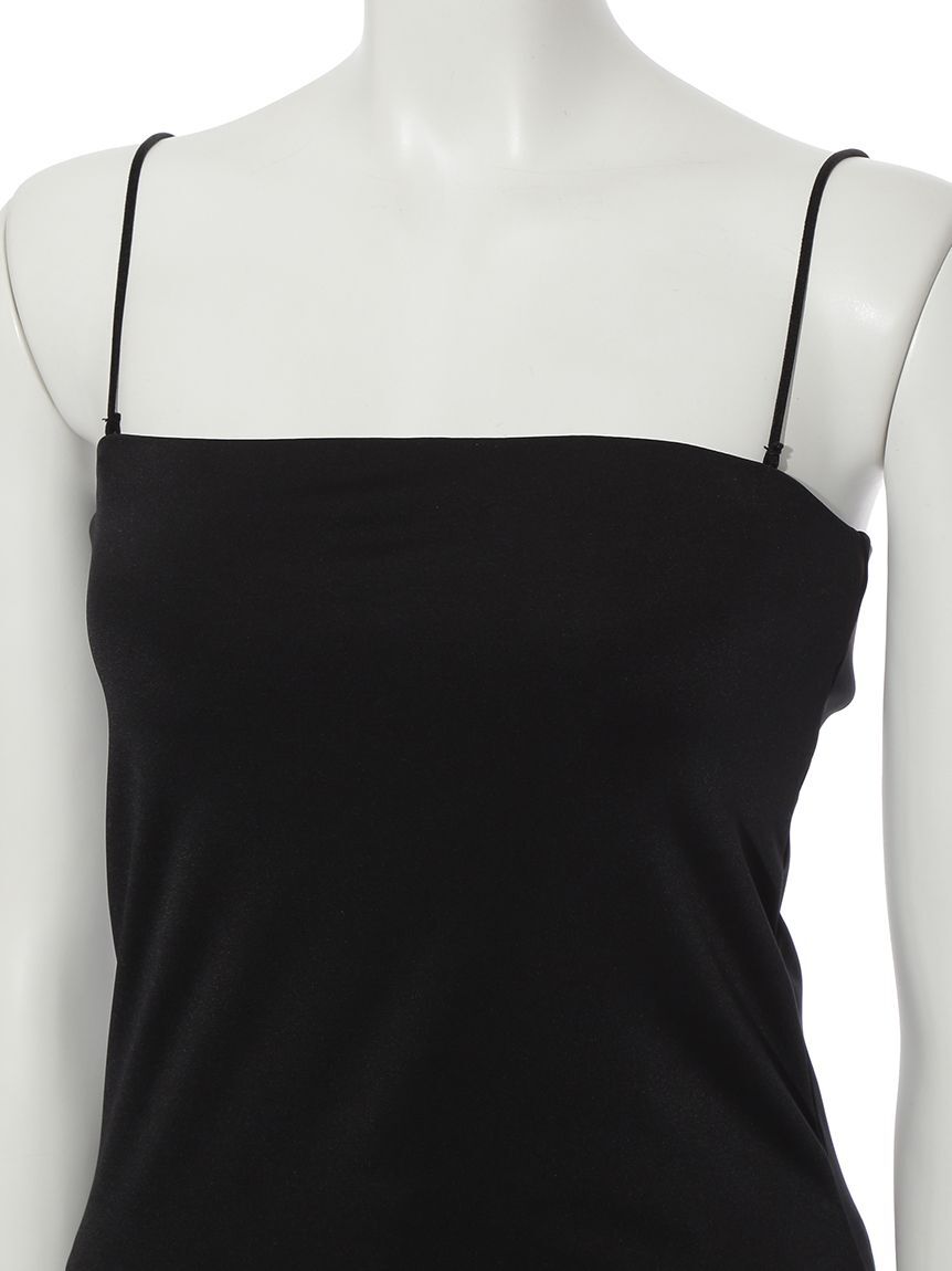 FRAY I.D「サテンカットソーベアトップ／ウォッシャブル・UVカット」|チューブトップ|