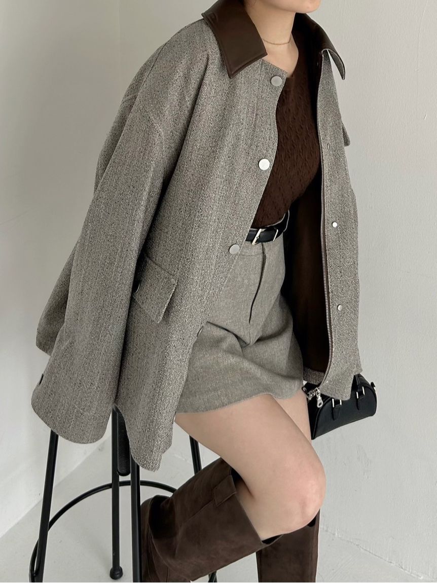 FRAY I.D「ハンティングジャケット」|テーラードジャケット|