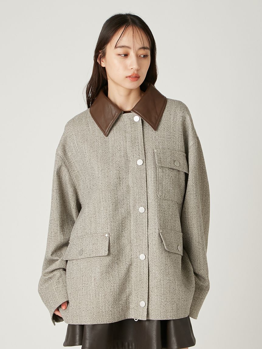 FRAY I.D「ハンティングジャケット」|テーラードジャケット|