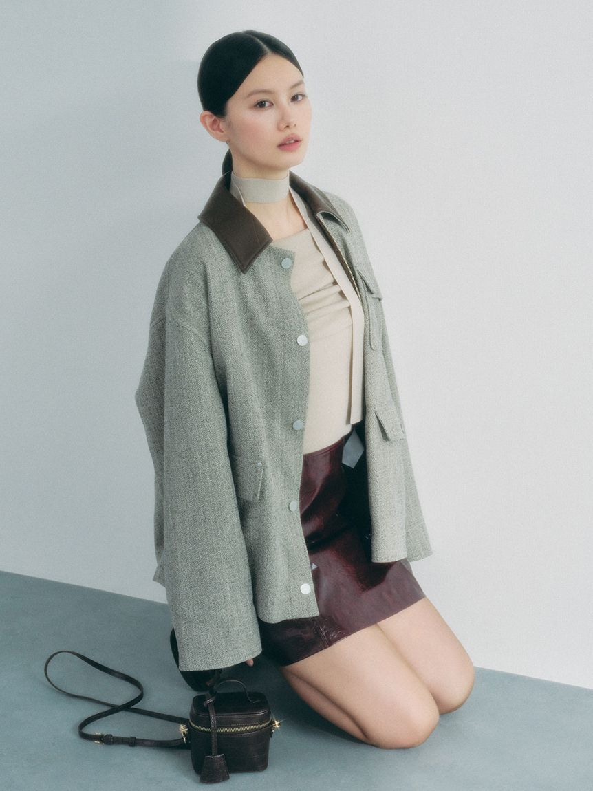 FRAY I.D「ハンティングジャケット」|テーラードジャケット|