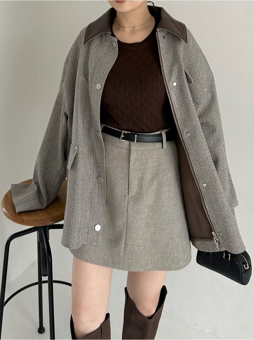 FRAY I.D「ハンティングジャケット」|テーラードジャケット|BEG