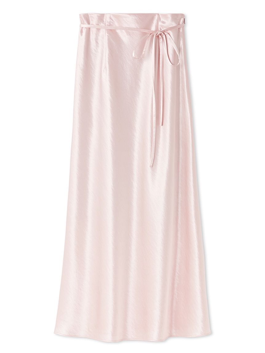 FRAY I.D「ハイウエストサテンナロースカート」|スカート|