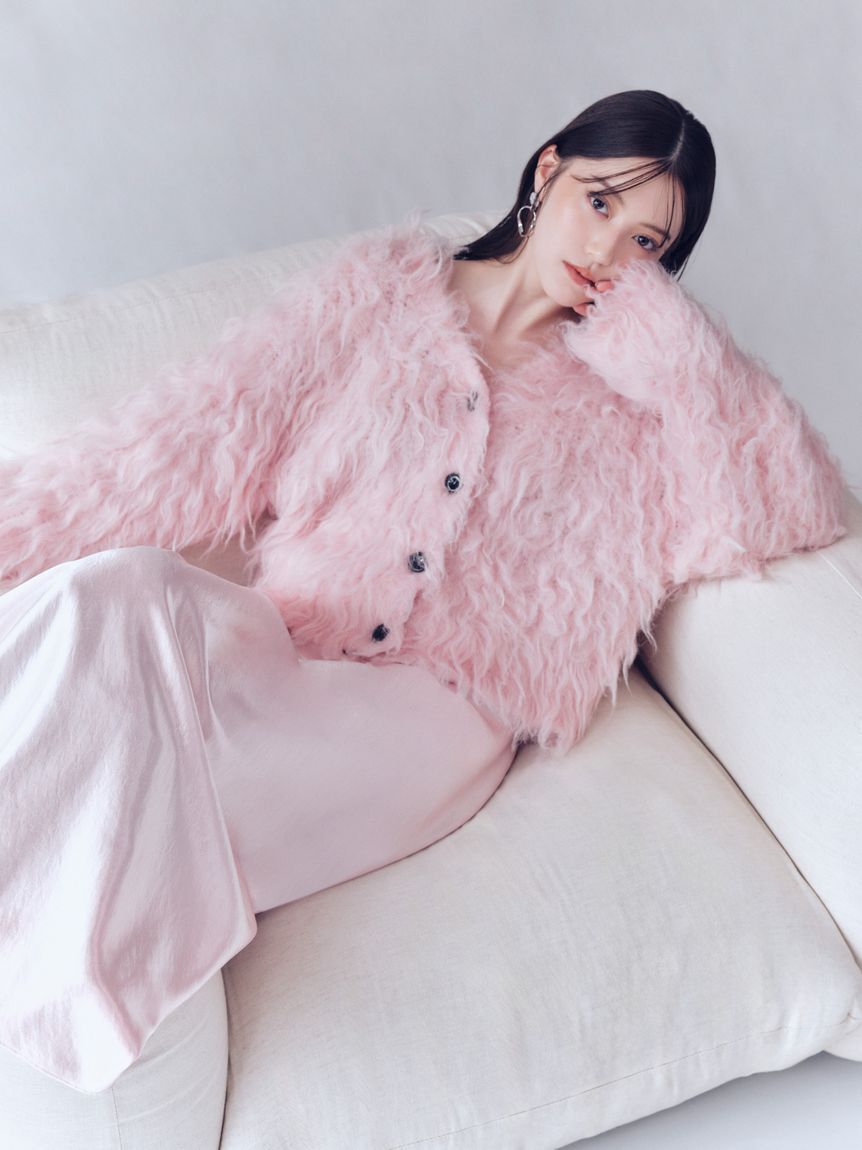 FRAY I.D「ハイウエストサテンナロースカート」|スカート|