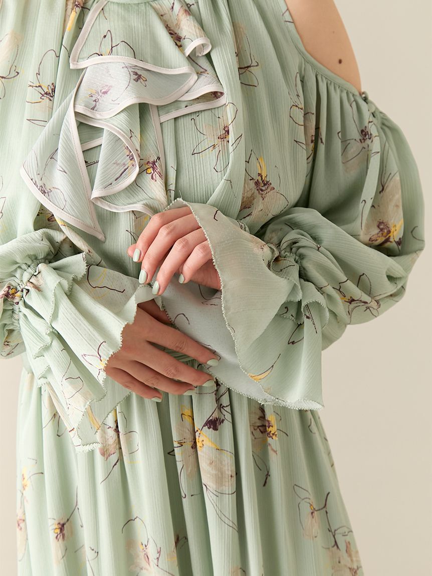 LILY BROWN「ショルダーオープンワンピース」|ワンピース|